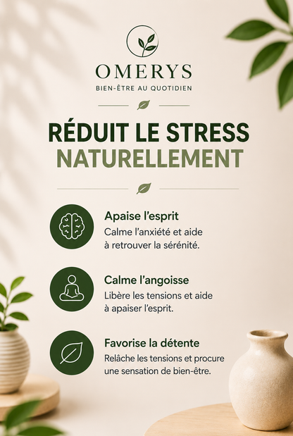 Entraîneur respiratoire Omerys - réduit le stress naturellement, apaise l'esprit, calme l'angoisse et favorise la détente au quotidien